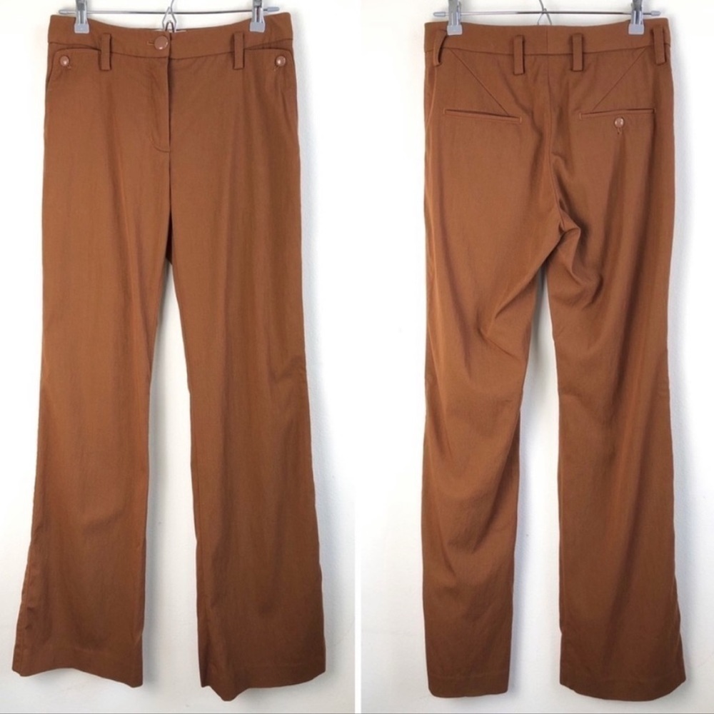 3.1 PHILLIP LIM Wide Leg Button Pocket Trousers size 4